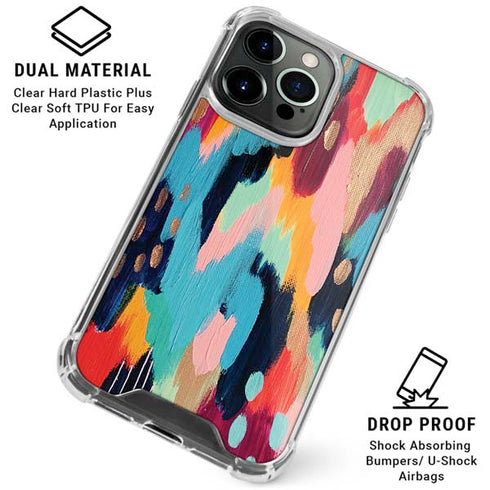 Color Melt by Etta Vee iPhone 16 Pro Clear Case